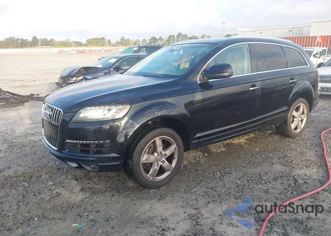 2013 Audi Q7 3.0T Premium z USA, uszkodzony, nr VIN WA1LGAFE7DD014097